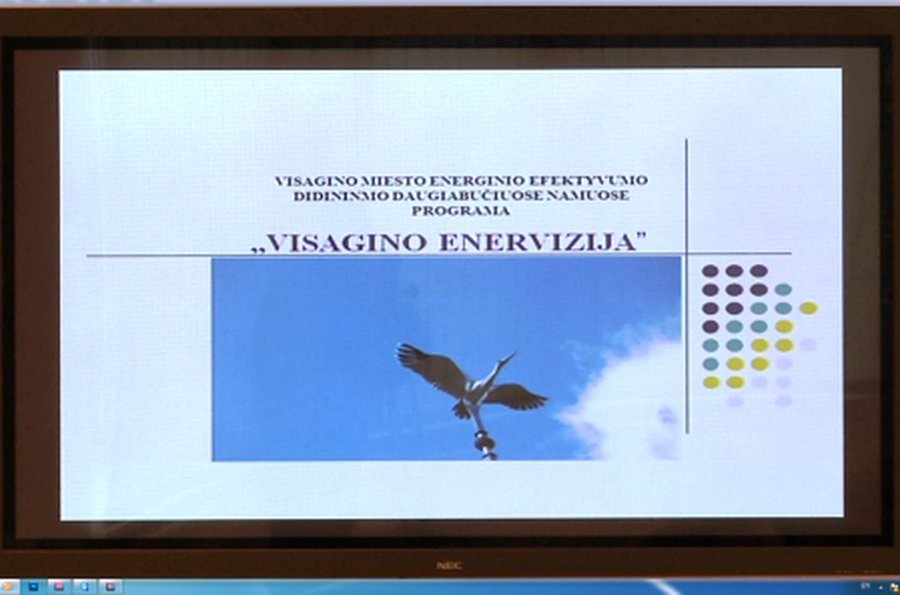 Горячая новость: Совет одобрил программу «Visagino EnerVizija» (добавлены видеокомментарии)
                                                          - В Висагинасе