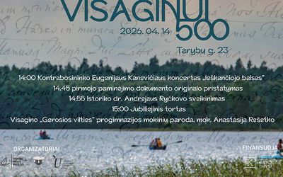 VÌSAGINUI 500 - Kultūros ir sporto renginiai