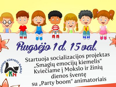 Kviečiame į Mokslo ir žinių dienos šventę - Visagine