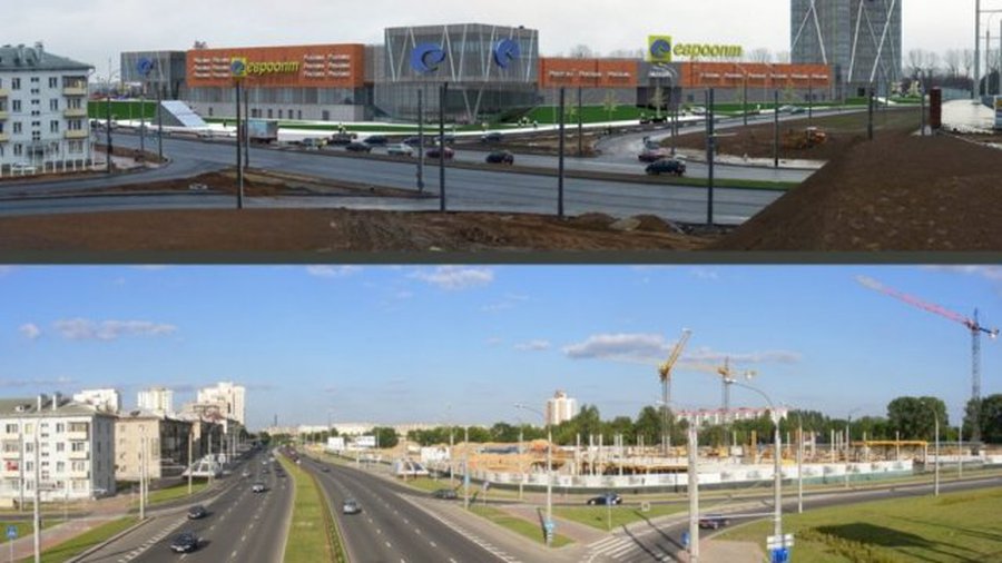 Литовцы в Беларуси строят торговый центр размером с Akropolis - Литва и страны Балтии