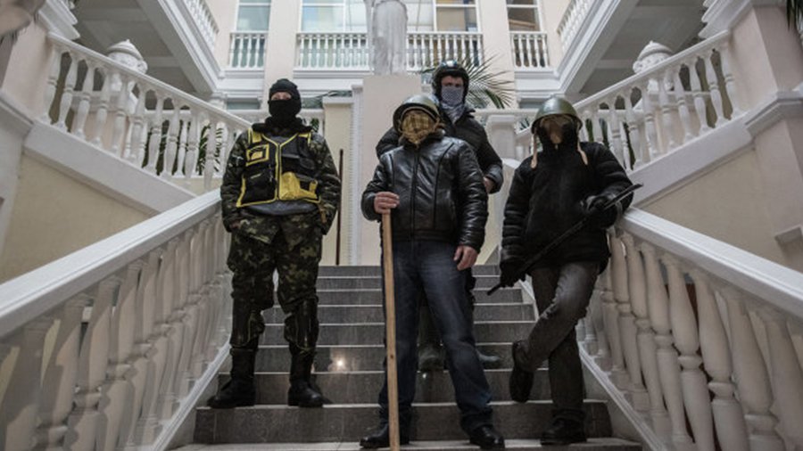 МВД Украины подтверждает освобождение здания минюста - В Мире