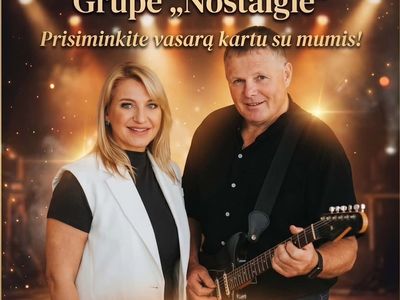 23 октября группа «Nostalgie» приглашает на вечер живой музыки - Реклама