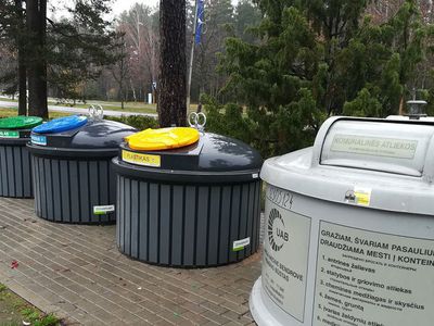 Местная пошлина за сбор и упорядочение коммунальных отходов - В Висагинасе