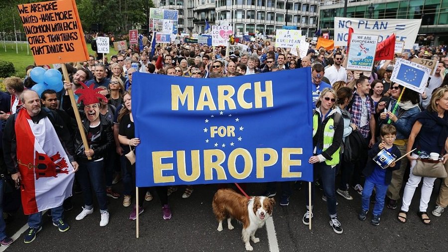 Лондон: марш против "брексита" - В Мире