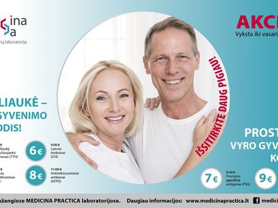 Nerimaujate dėl skydliaukės ar prostatos? Atlikite kraujo tyrimus! - Reklama
