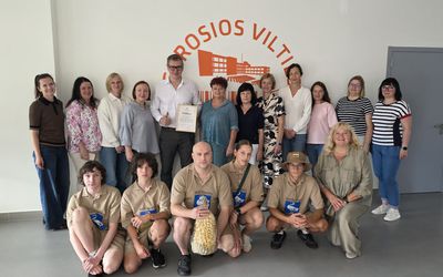 Команда прогимназии «Gerosios vilties» единственной из Литвы выступила на престижной роботиаде "FIRST LEGO League" в Гонконге - Висагинас и висагинцы