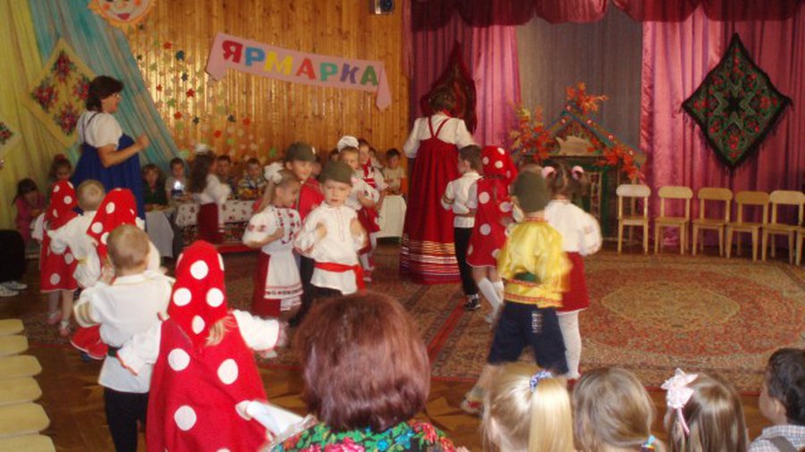 Spalio 17 d. vaikų darželyje įvyko Pokrovo mugė  - Visagine