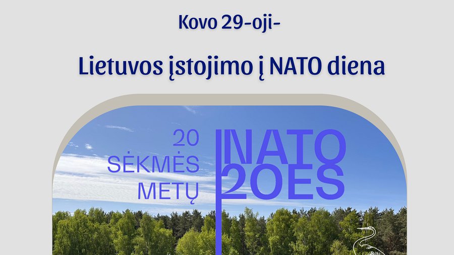 Kovo 29-oji – Lietuvos įstojimo į NATO diena - Visagine