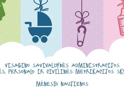 Статистика загса за июль - В Висагинасе