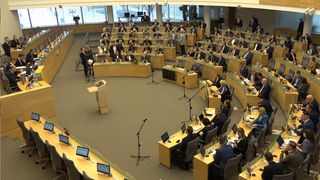 Сейм поддержал отмену конституционного запрета на оружие массового поражения и иностранные военные базы