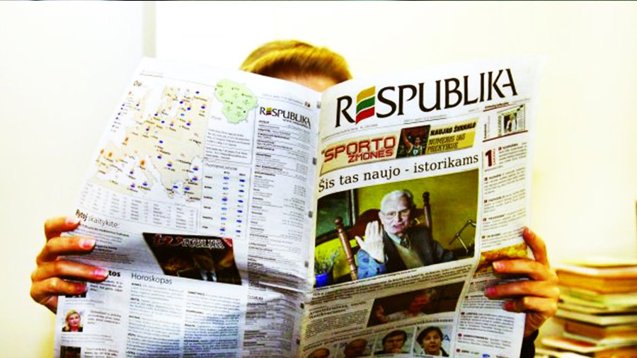 Газета «Respublika» закрывается - осталось 10 номеров - Литва и страны Балтии