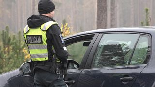 Профилактические мероприятия полиции на дорогах Литвы в августе