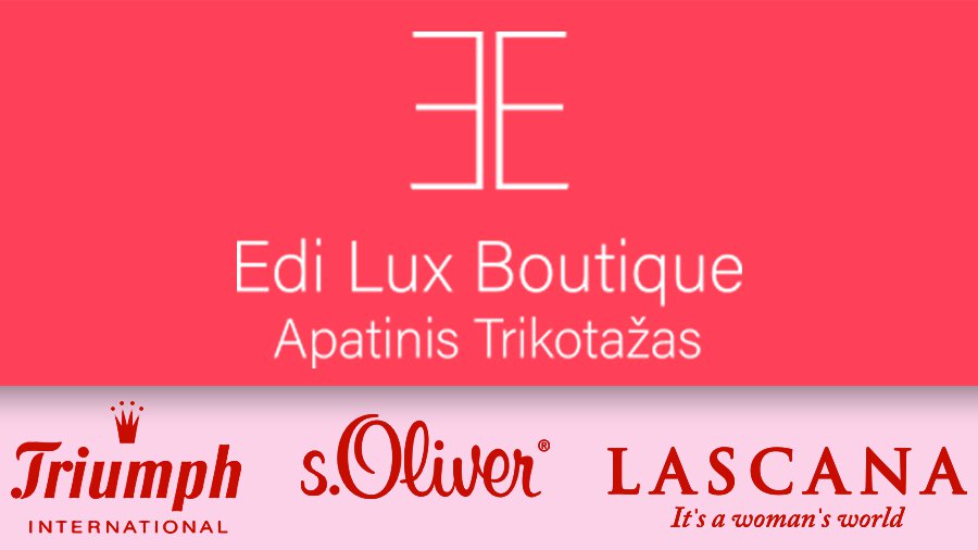 Новинки в «EDI LUX BOUTIQUE» - Реклама