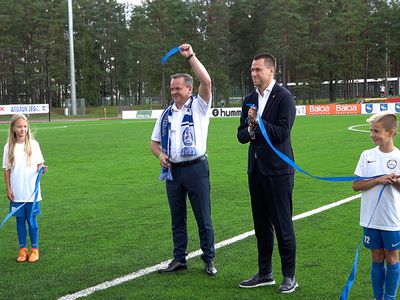 Висагинский стадион готов принять команды уровня UEFA и национальной A-лиги (видео) - Служба региональных новостей