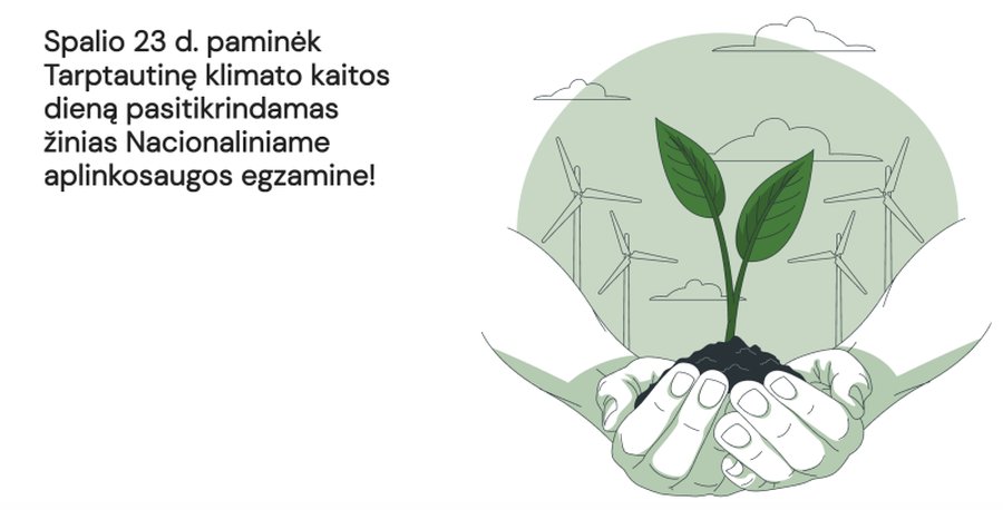 Gyventojai ir moksleiviai kviečiami į nemokamą aplinkosaugos egzaminą - Visagine